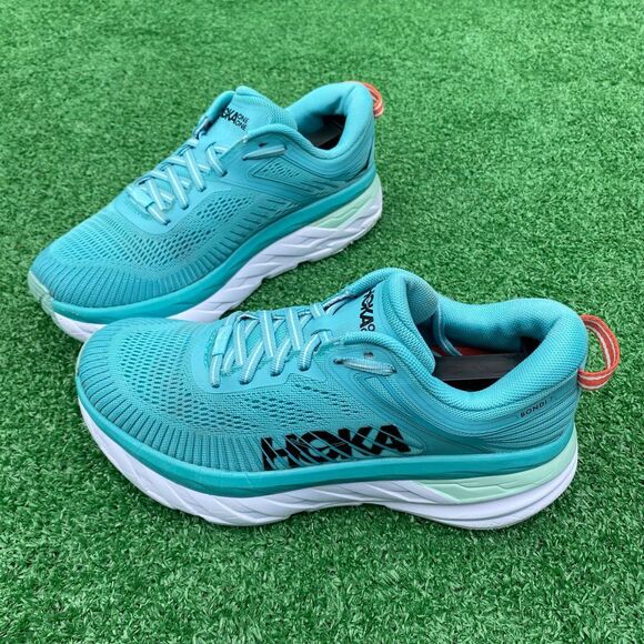 HOKA ONE ONE BONDI 7 - Women’s Running Shoes - SIZE 6.5 - Picture 1 of 10